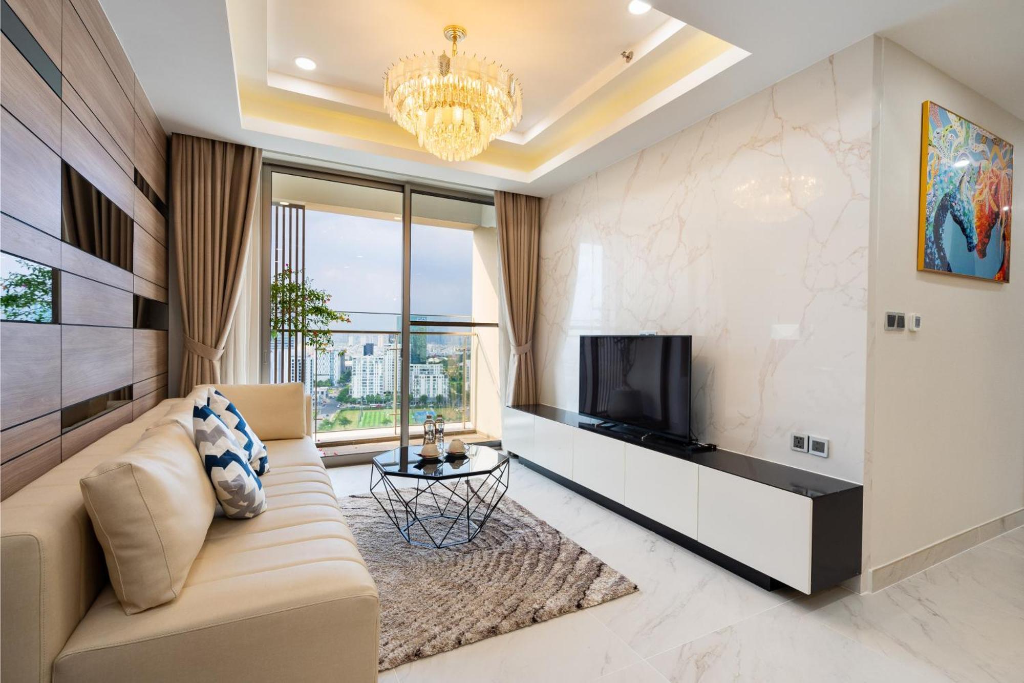 Апарт отель Convinia Luxury The Peak Midtown Хошимин Экстерьер фото