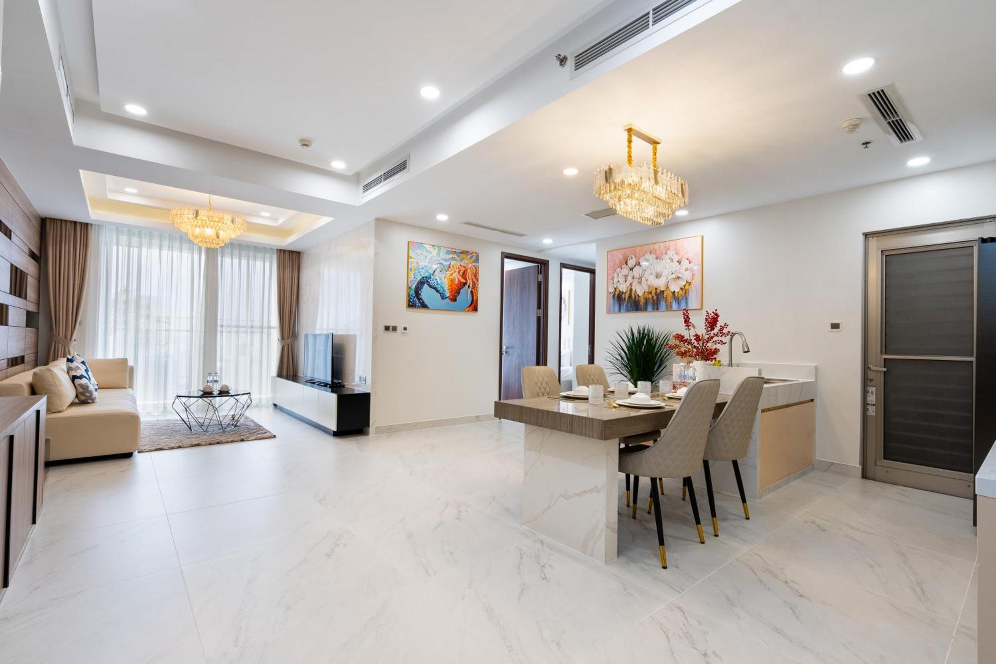 Апарт отель Convinia Luxury The Peak Midtown Хошимин Экстерьер фото